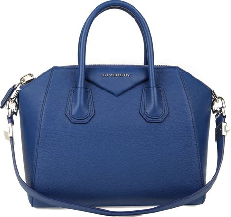 givenchy antigona small blue preloved|Givenchy antigona shopper tote.